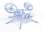 Robot avispa modelo 3D