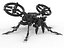 Robot avispa modelo 3D