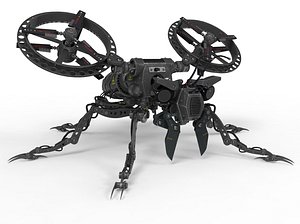 Robot wasp 3D model