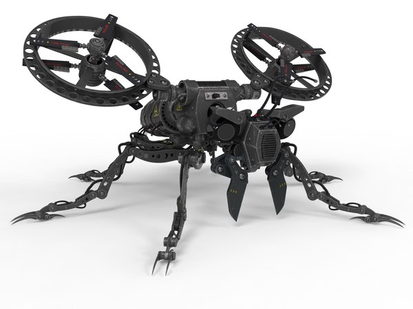 Robot wasp 3D model