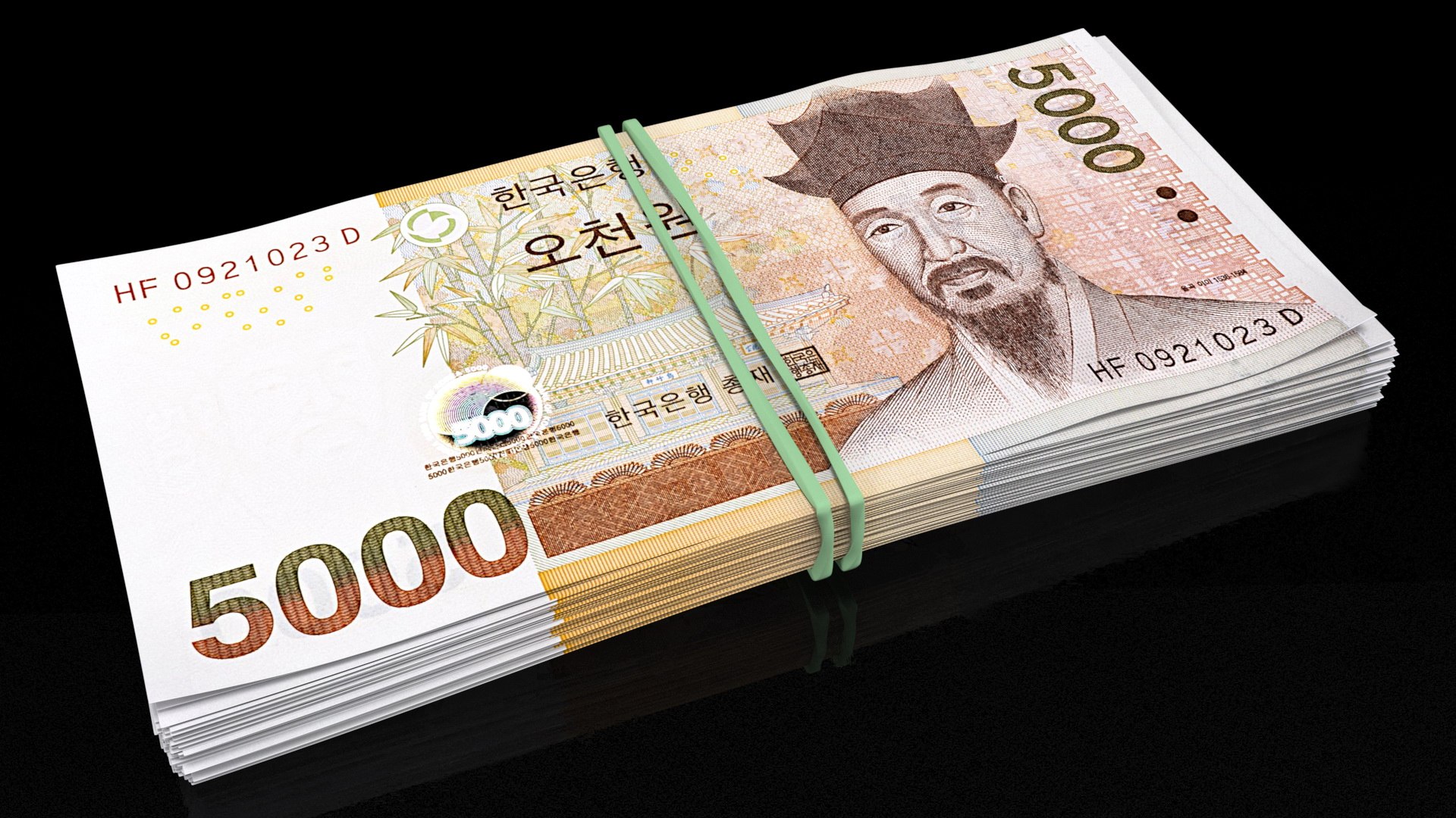 Stack of South Korean 5000 Won 3D https://p.turbosquid.com/ts-thumb/wt/I0ejH7/LJ/stackofsouthkorean5000won3dsmodel019/jpg/1620311923/1920x1080/fit_q87/a6d8135b1001d4e126f265e320ee0d9096475dcb/stackofsouthkorean5000won3dsmodel019.jpg