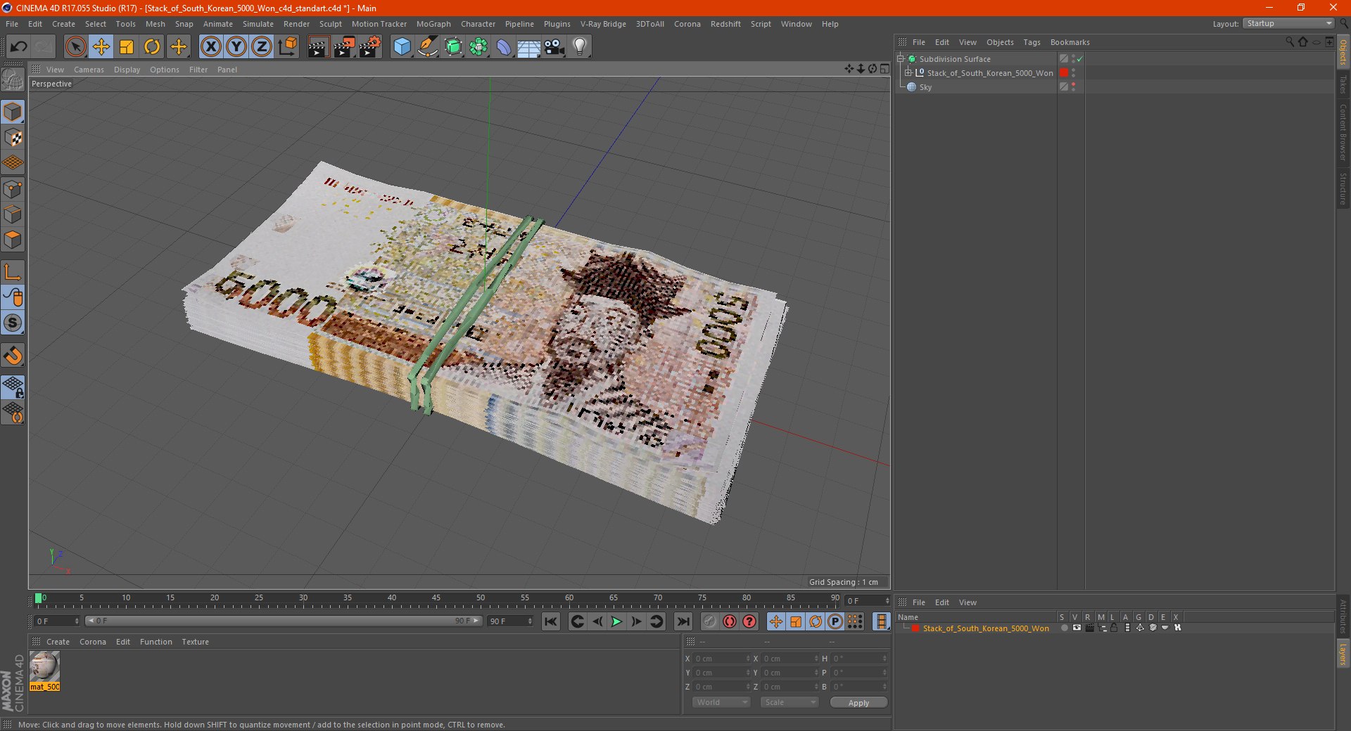 Stack of South Korean 5000 Won 3D https://p.turbosquid.com/ts-thumb/wt/I0ejH7/dl/stackofsouthkorean5000won3dsmodel026/jpg/1620312070/1920x1080/fit_q87/3bcfbf5bcc047d5dbb40eb526283faa1246c5a2b/stackofsouthkorean5000won3dsmodel026.jpg