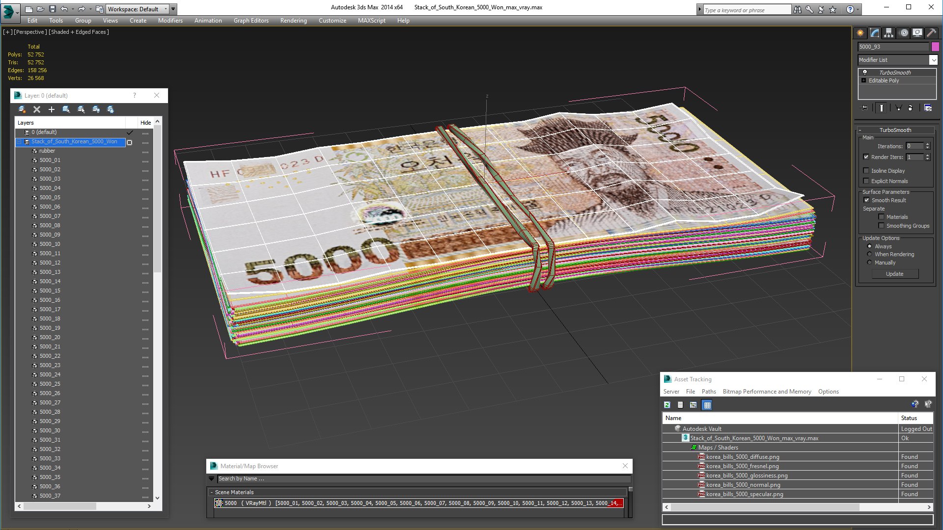 Stack of South Korean 5000 Won 3D https://p.turbosquid.com/ts-thumb/wt/I0ejH7/h3/stackofsouthkorean5000won3dsmodel025/jpg/1620312046/1920x1080/fit_q87/57222eb7c76e194c941d4e8fe898555b93ed1921/stackofsouthkorean5000won3dsmodel025.jpg
