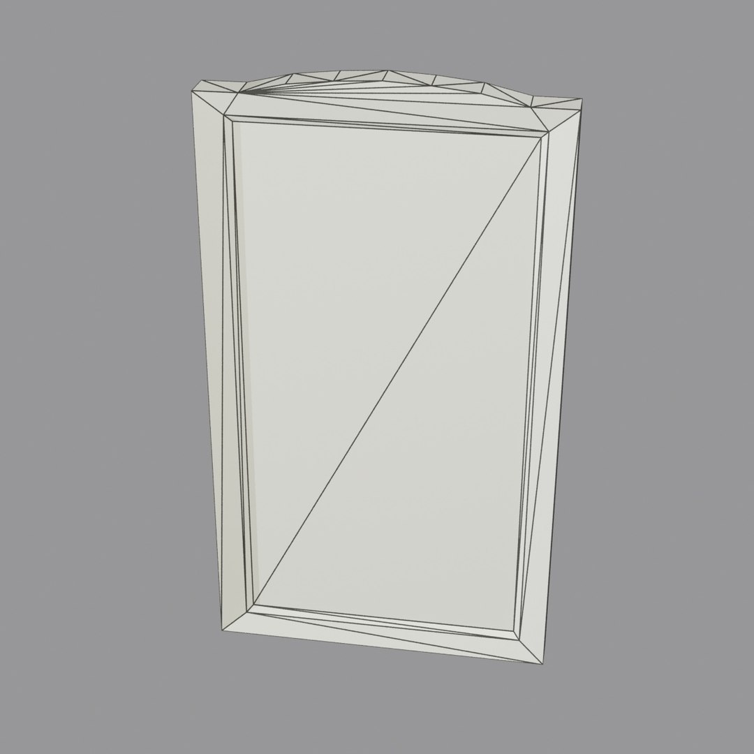 mirror 3d obj