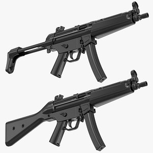 3D Heckler and Koch MP5 No Materials
