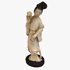 Statuette Asian Ivory 01