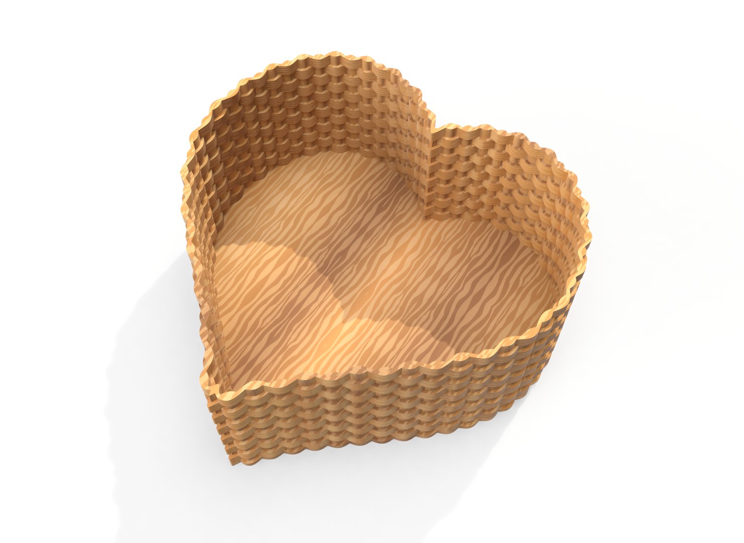 Heart shaped basket online