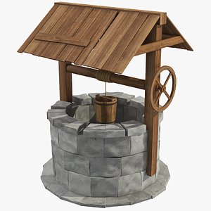 Old Water Well 3D model