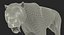3D arctic saber tooth cat