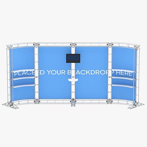 Backdrop 8ft x 20ft Truss Backwall Display