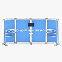 Backdrop 8ft x 20ft Truss Backwall Display