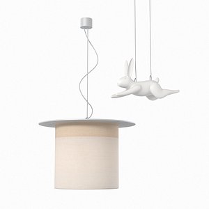 Karman Wow Pendant Chandlier rabbit Lamp