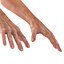 Old Man Hands 2 Rigged for Cinema 4D