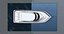 Animiertes Boot mit Ozean