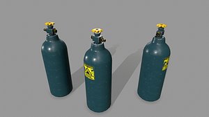 oxygen tank 3D