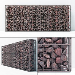 gabion 3D model