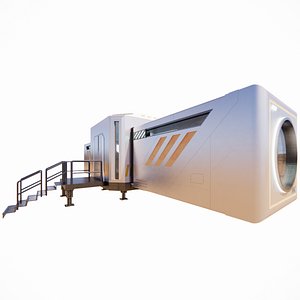 Sci-fi  house 002 module 1 3D model