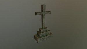grave 6 - pbr 3D model