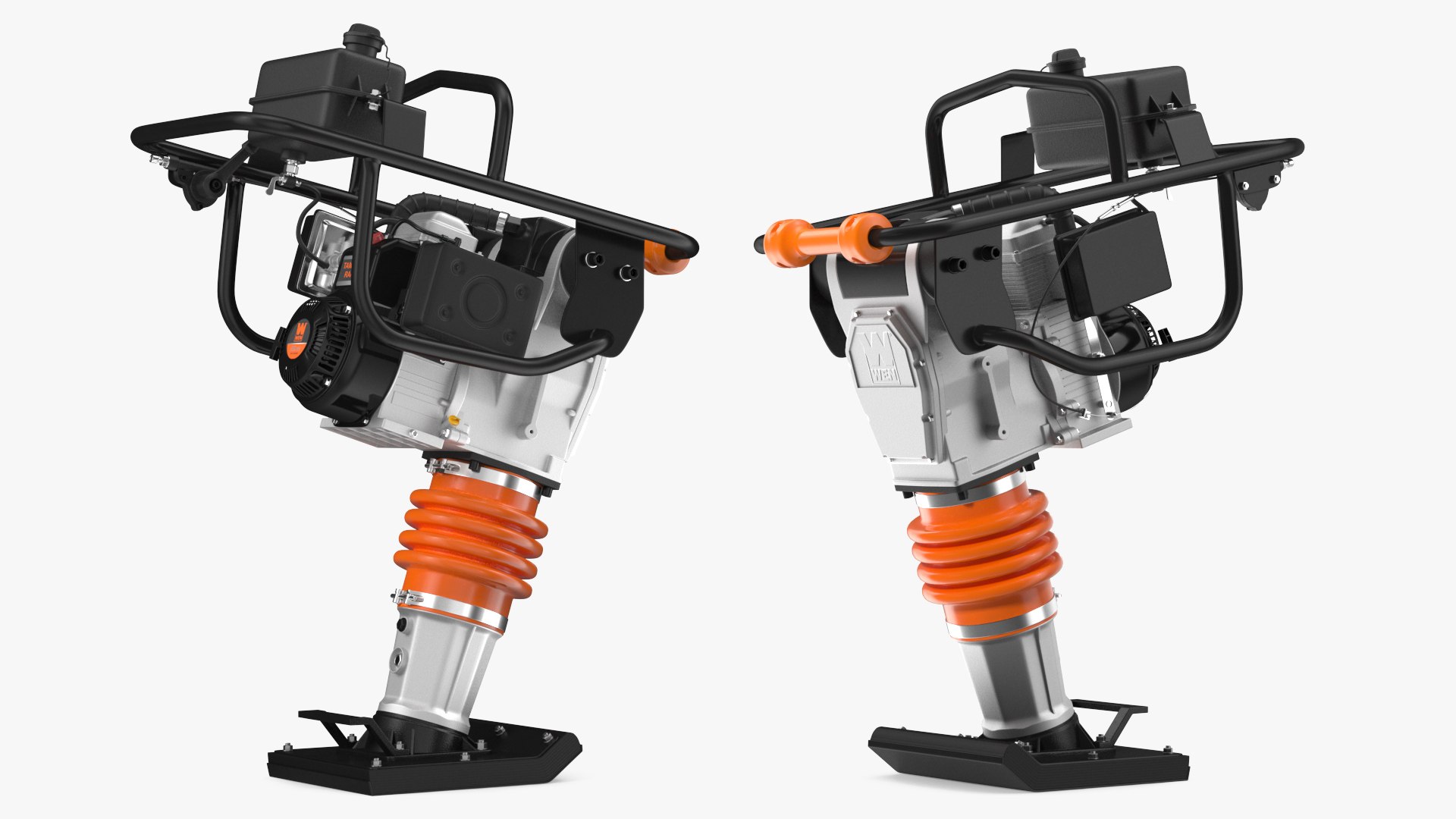 WEN 56040 Jumping Jack Tamping Rammer Clean 3D model preview