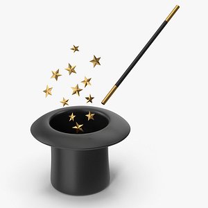 Magic Hat And Wand