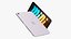 3D Apple iPad mini 2024 model