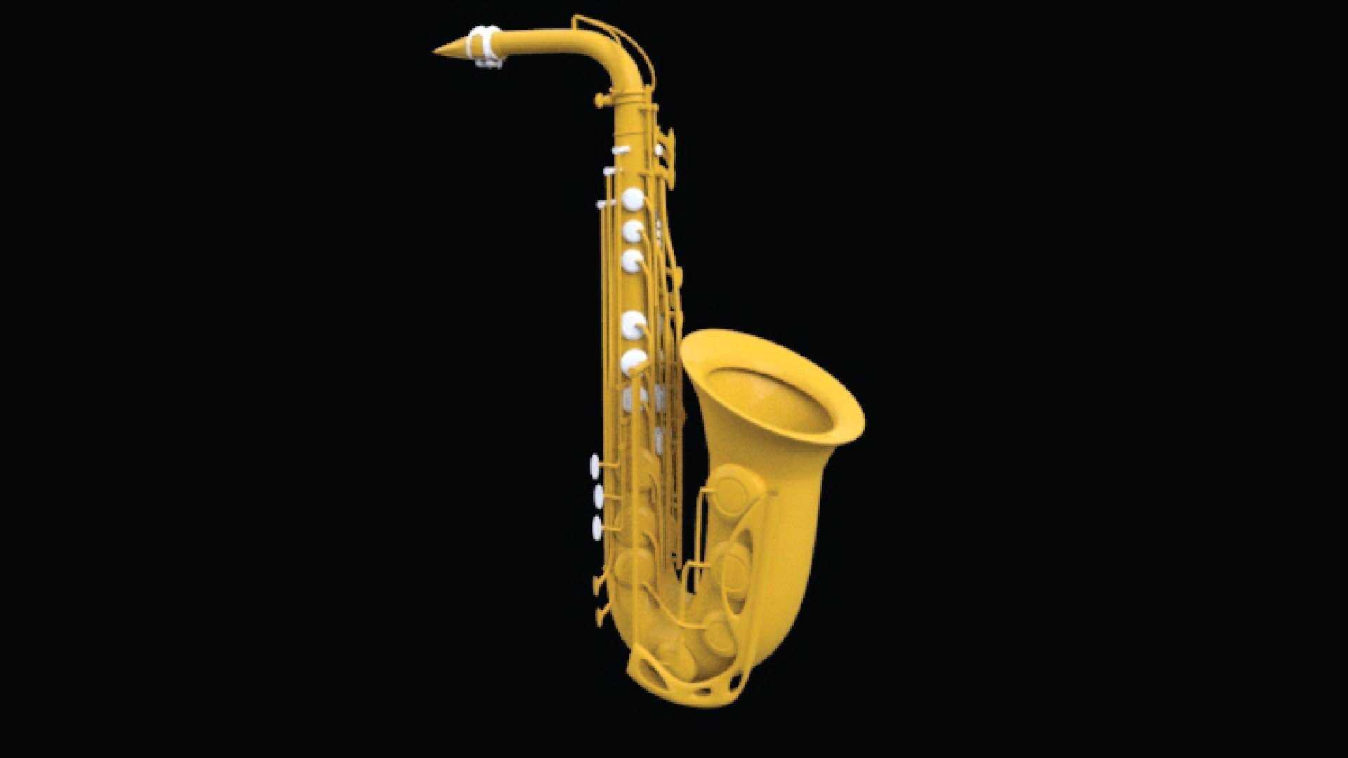 Saxophone 3D Model TurboSquid 1906362