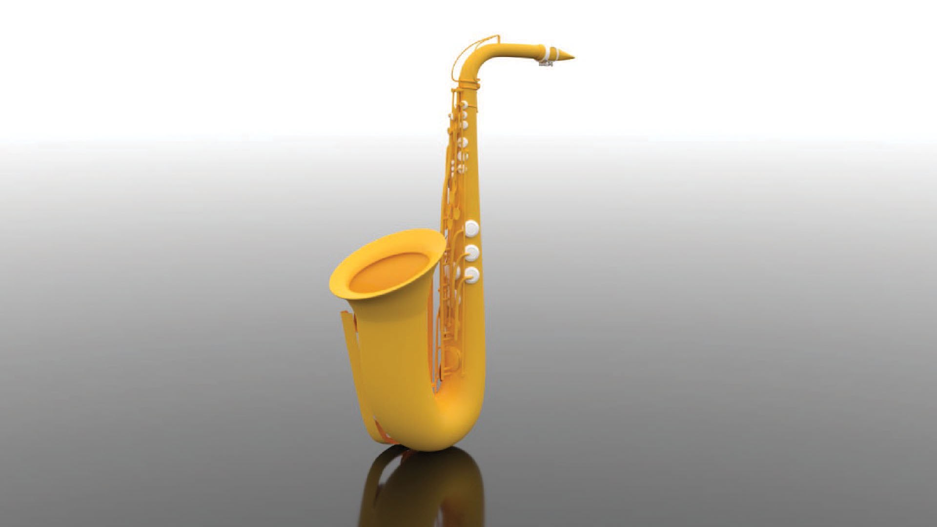 Saxophone jouet coloré en plastique modèle 3D $29 - .3ds .blend .c4d .fbx  .max .ma .lxo .obj .usdz .unitypackage .upk .gltf - Free3D