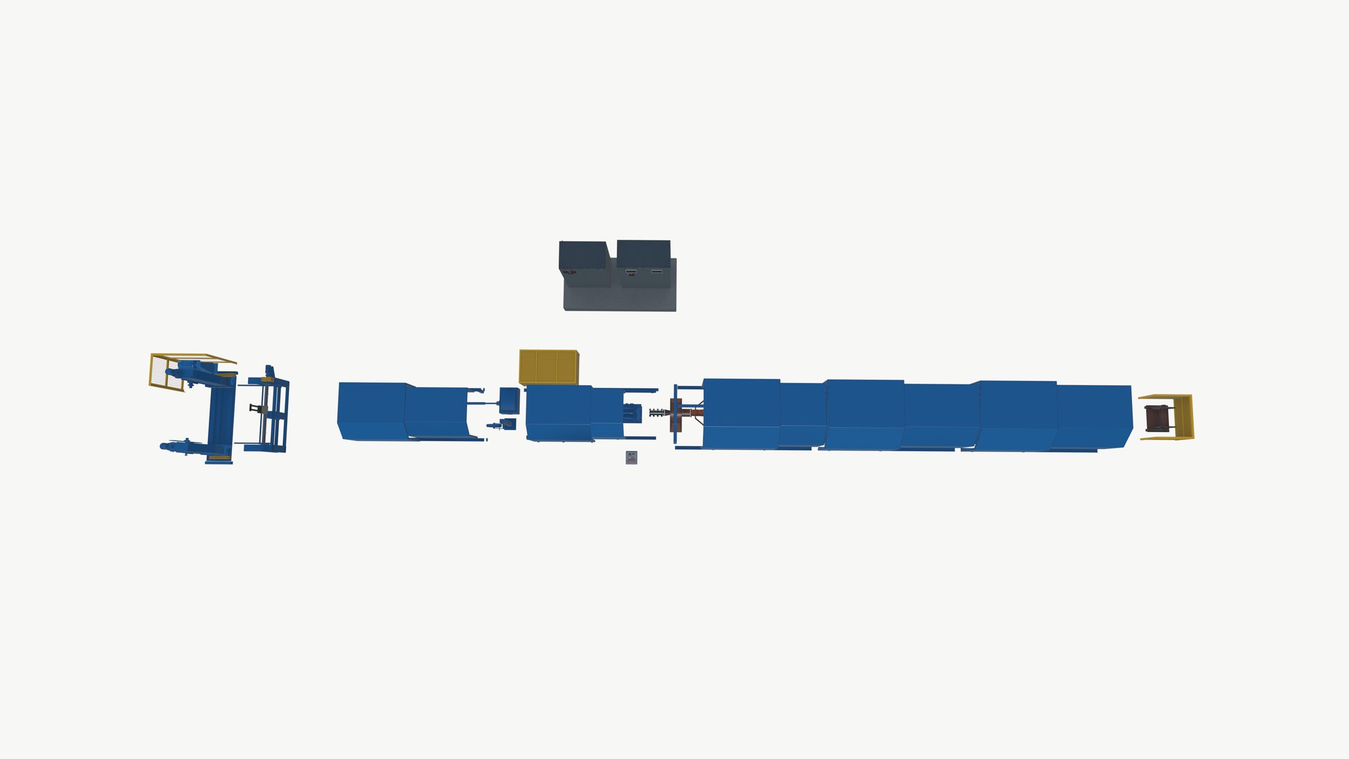 3D Skip Machine Model - TurboSquid 2274503