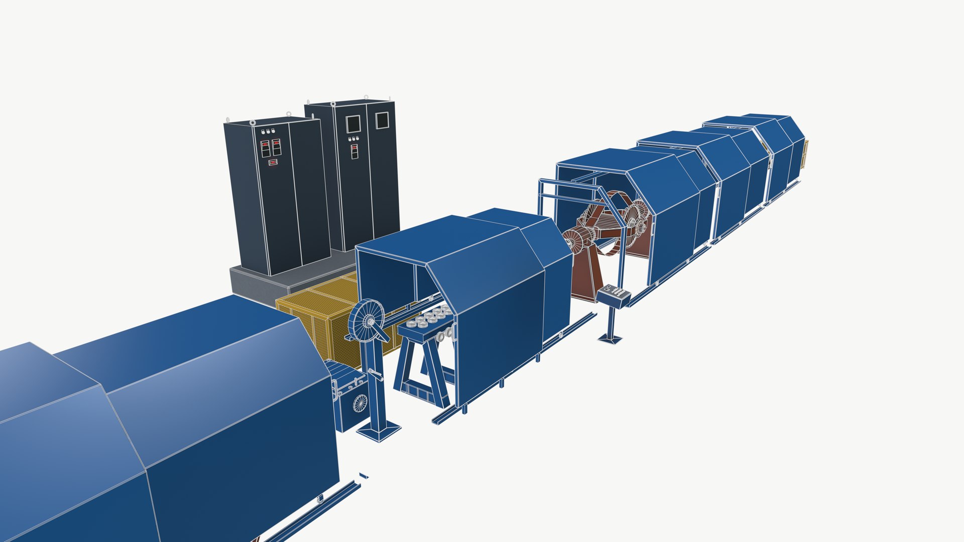 3D Skip Machine Model - TurboSquid 2274503