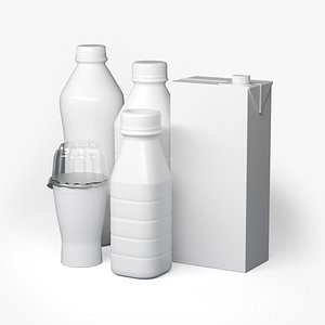 3D PACK BOTTLE VOL 1 model
