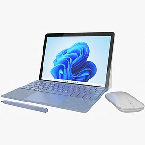 Microsoft Surface Go 3 with Type Covers Mouse Pen All Colors