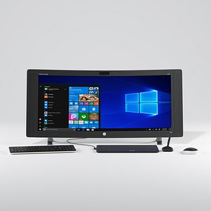 HP Envy Curved 34-a090ur 34+XP Pen Deco 01