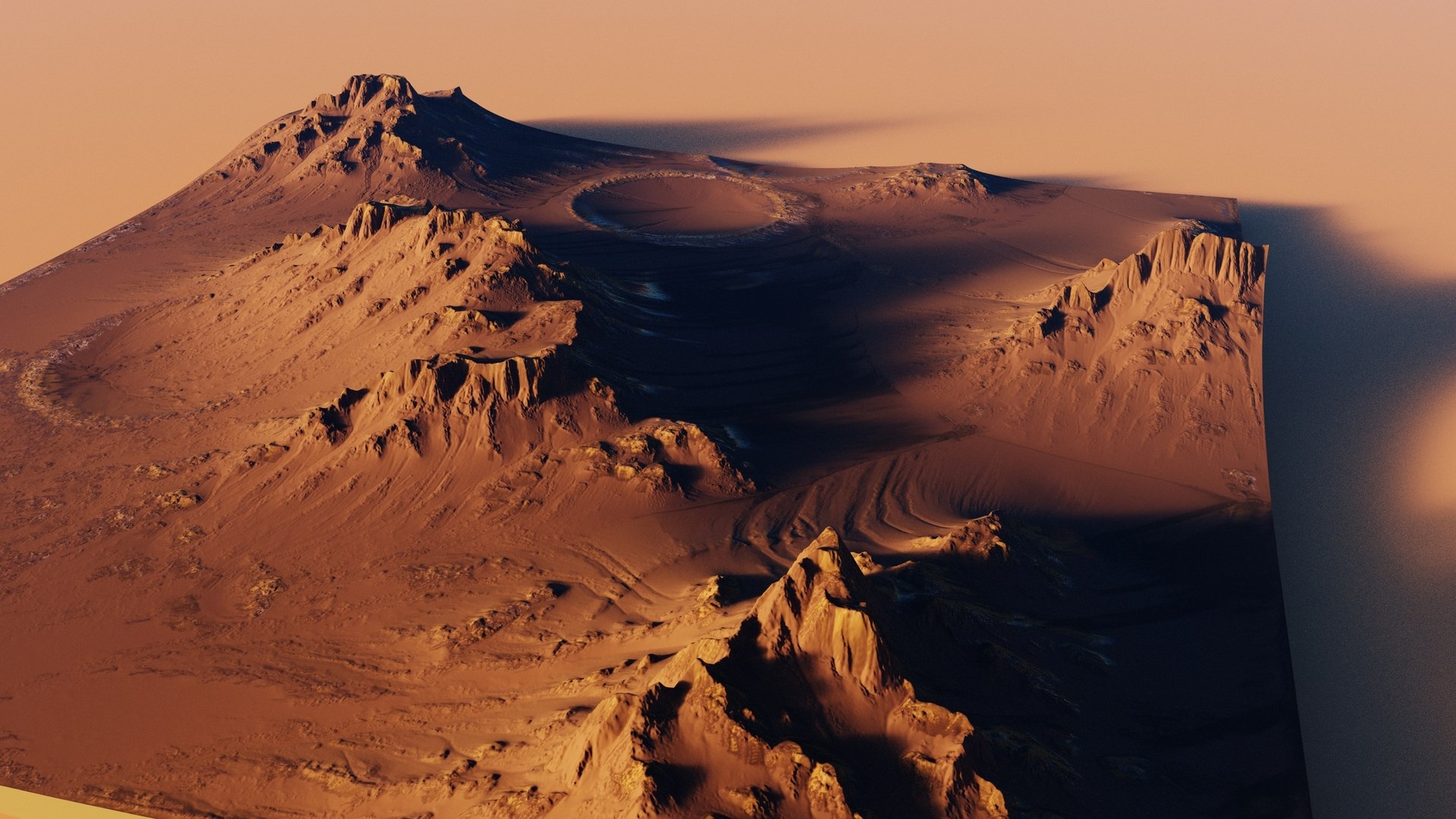 Mars Terrain 3D Model - TurboSquid 2202723