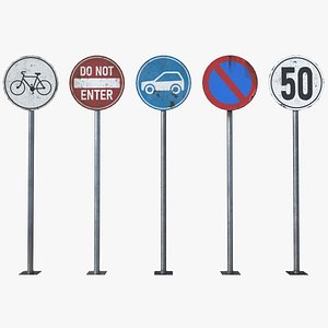 Signboards Round HD
