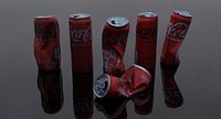 Coka Cola Cans Assets