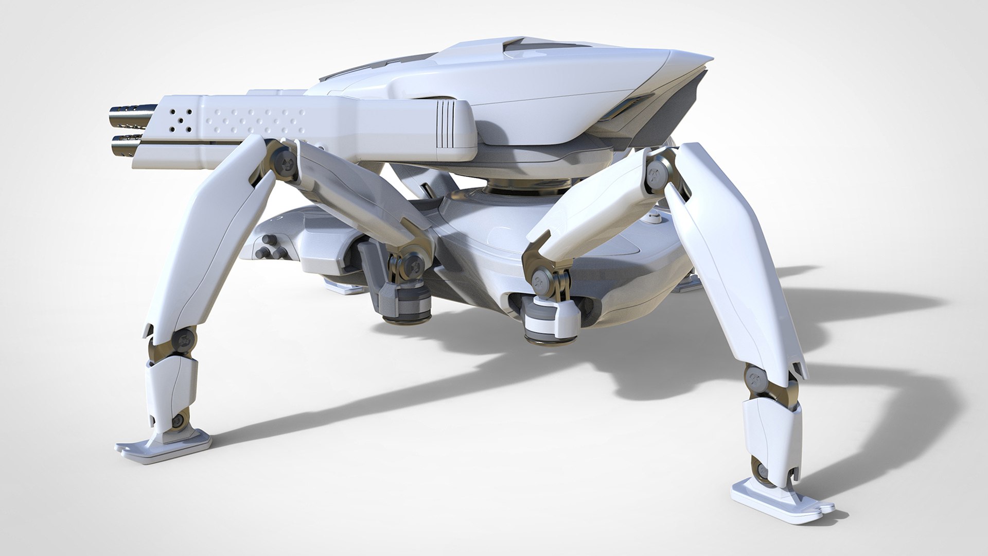 Spider Tank 3D - TurboSquid 1374004