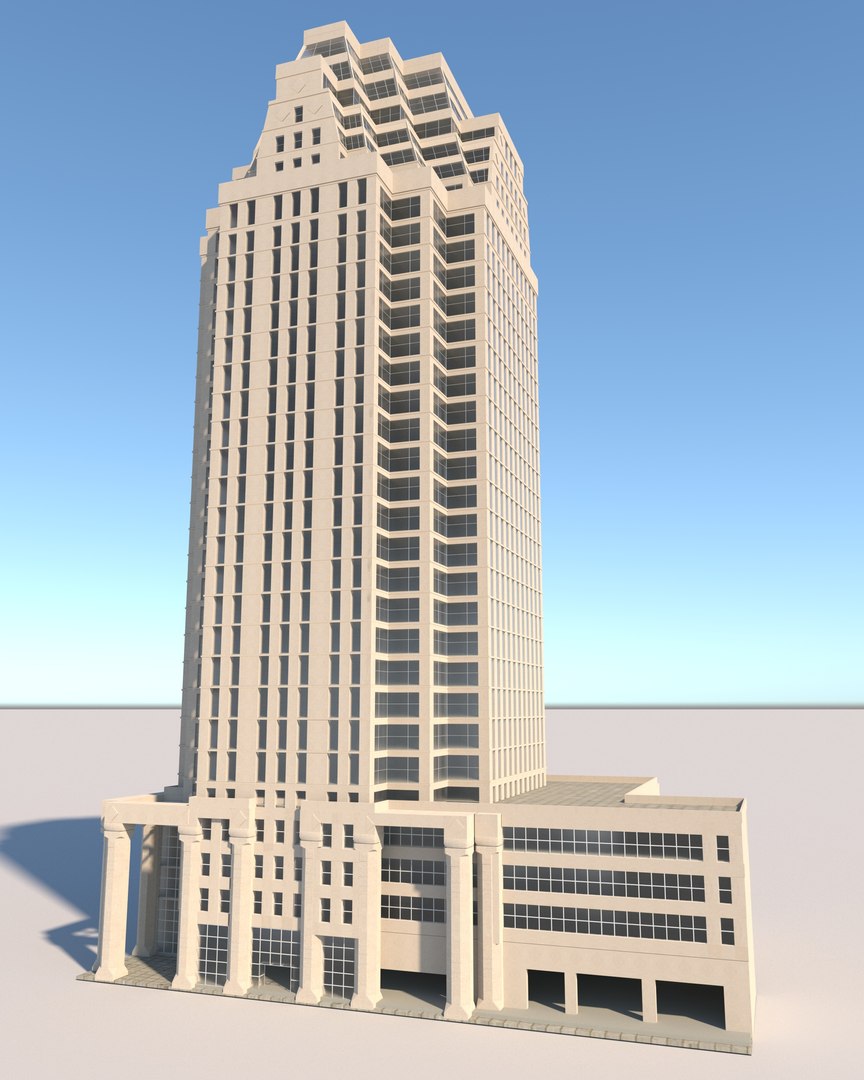 3D 31 west 52 street building new york usa model - TurboSquid 2148057