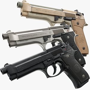 3D Beretta M9 model
