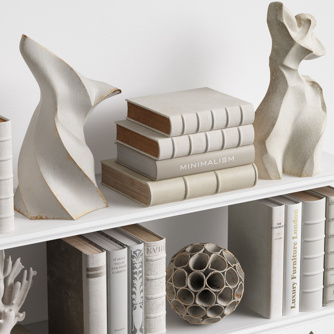 Decor Set 205 3D Model - TurboSquid 2150421
