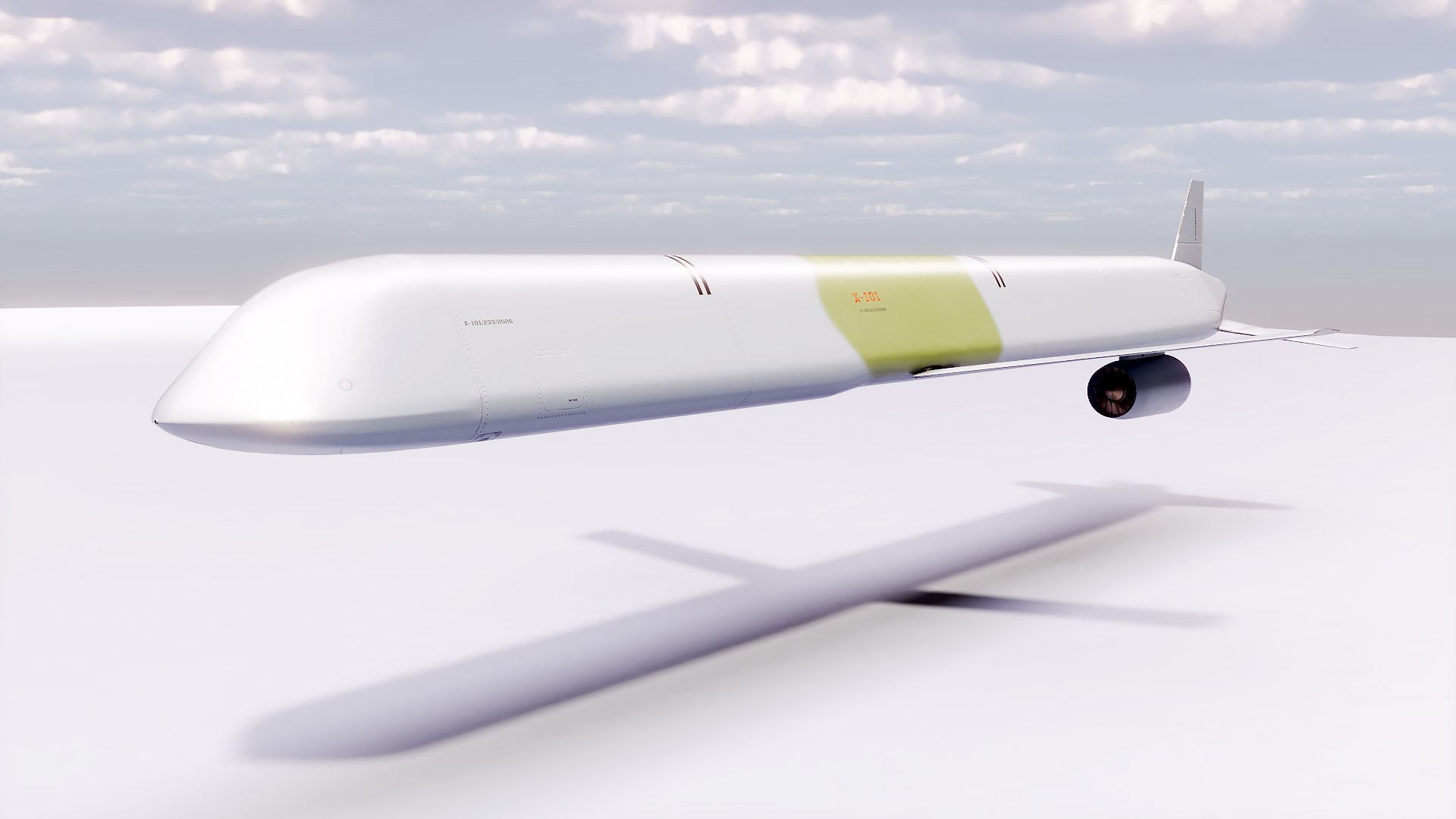 Geran drones and KH-101 3D model https://p.turbosquid.com/ts-thumb/wu/EmXHWA/eV/x101_grey_0000/png/1786175344/1920x1080/fit_q87/7ba74bfd451e0f35e6ba3ac5983b573e7be6c810/x101_grey_0000.jpg