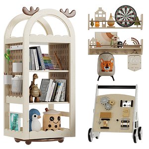 3D Children Room Set 12