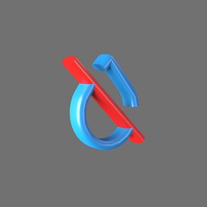 droplet slash 3D model
