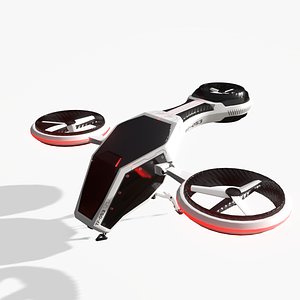 3D drone - model