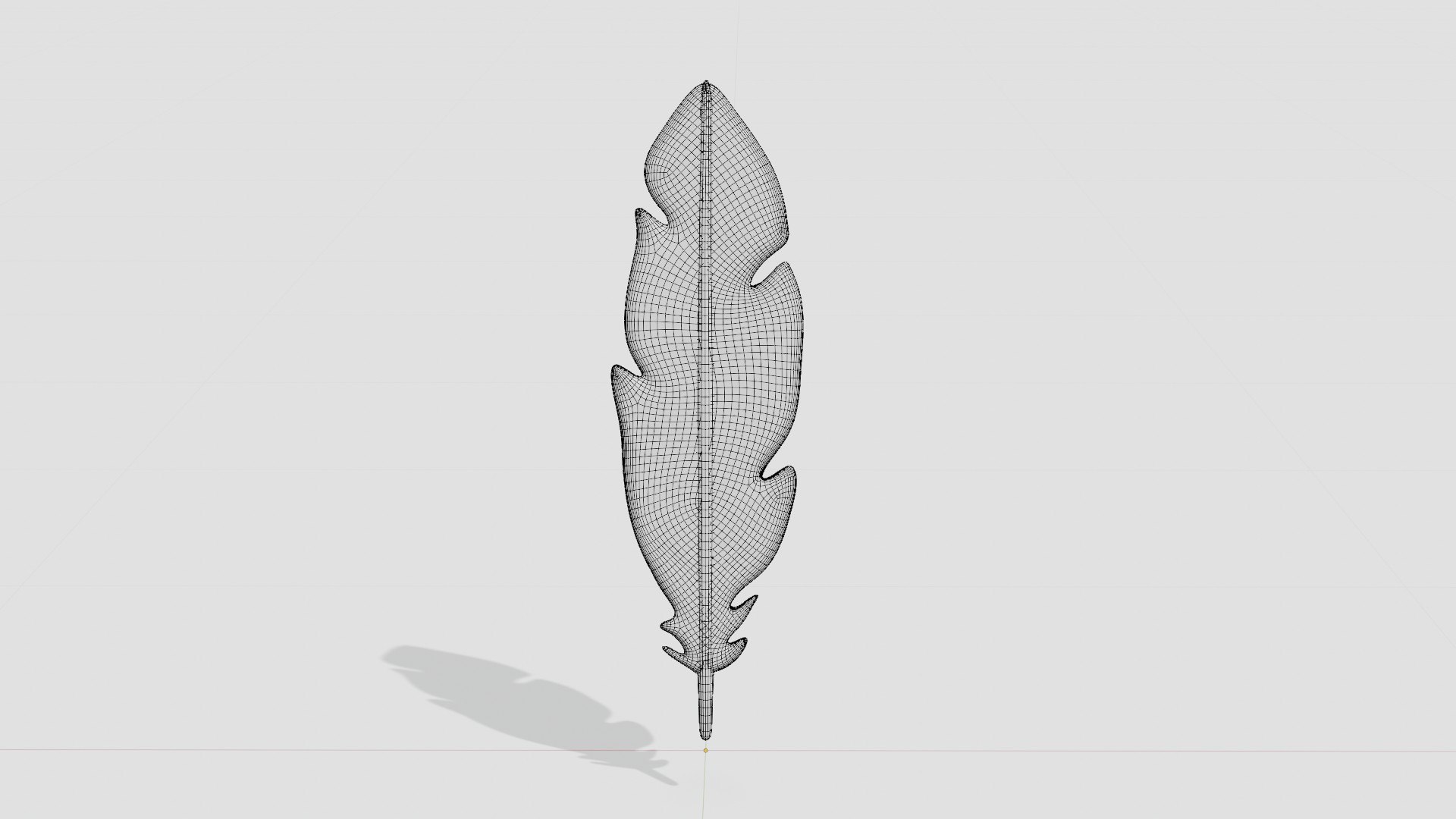 3D Feather White - TurboSquid 2118339