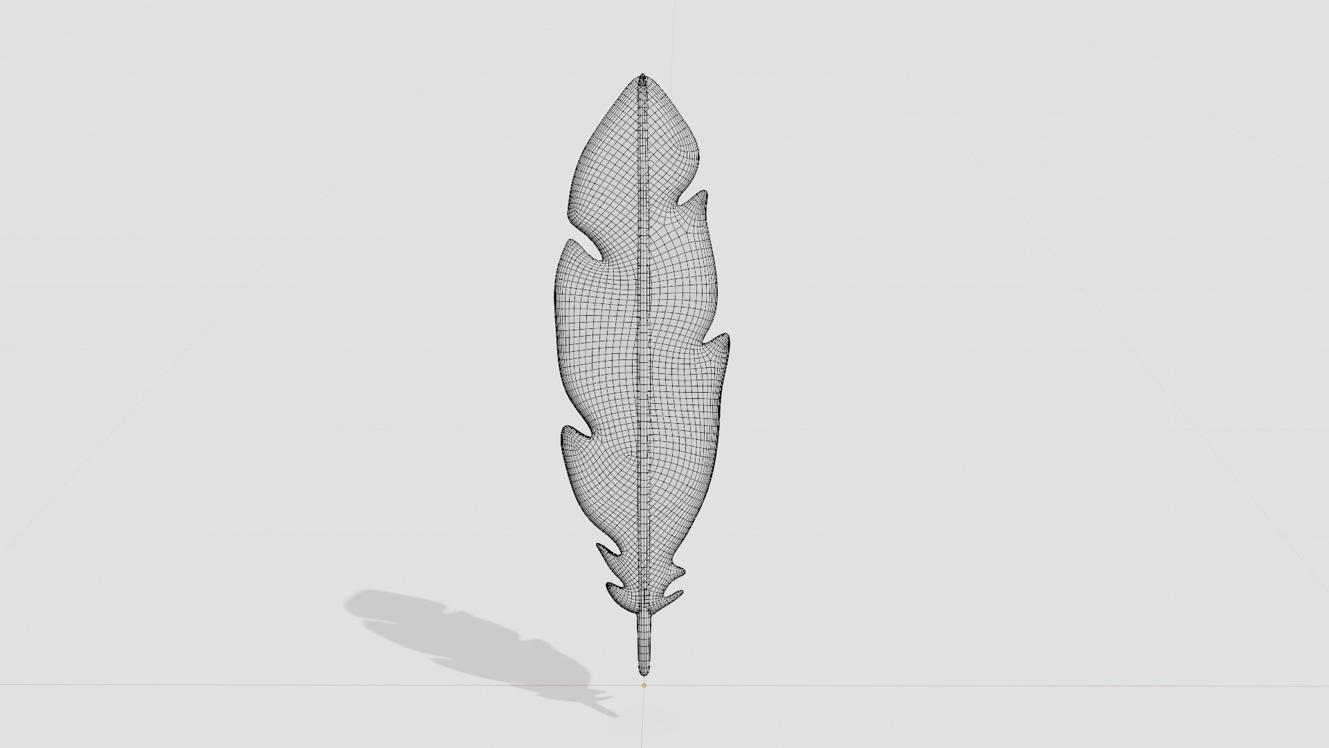 3D Feather White - TurboSquid 2118339