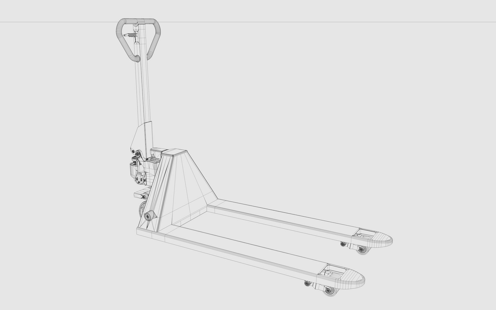 Pallet Jack 3D Model TurboSquid 1994208