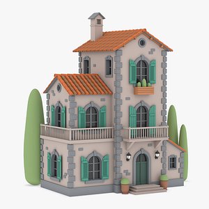 3D Provence House 05
