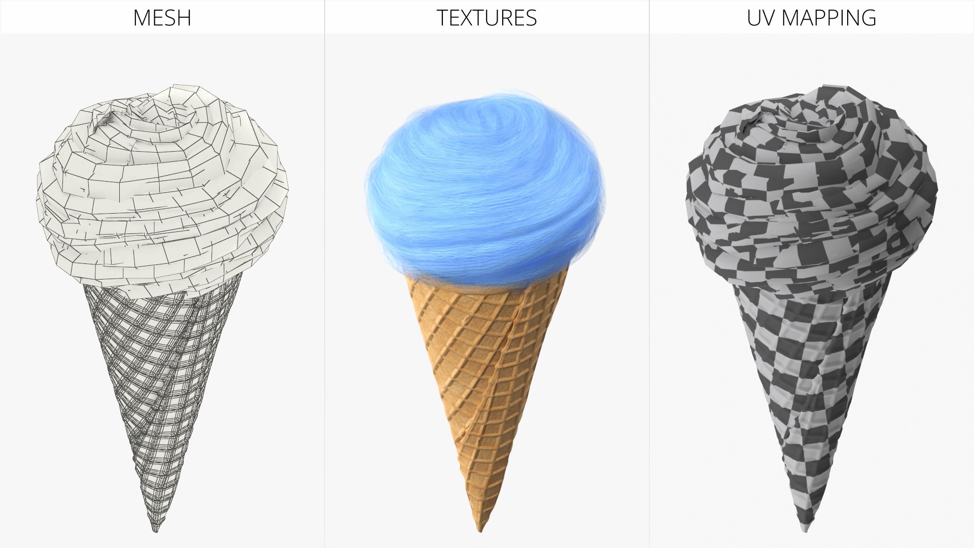 Fluffy Cotton Candy in Waffle Cone 3D https://p.turbosquid.com/ts-thumb/wu/VFjTxO/aF/fluffy_cotton_candy_in_waffle_cone_008/jpg/1788764517/1920x1080/fit_q87/e396910f788e64f48027fa3cbfd54ee7daf0ce5f/fluffy_cotton_candy_in_waffle_cone_008.jpg