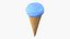 Fluffy Cotton Candy in Waffle Cone