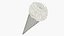 Fluffy Cotton Candy in Waffle Cone